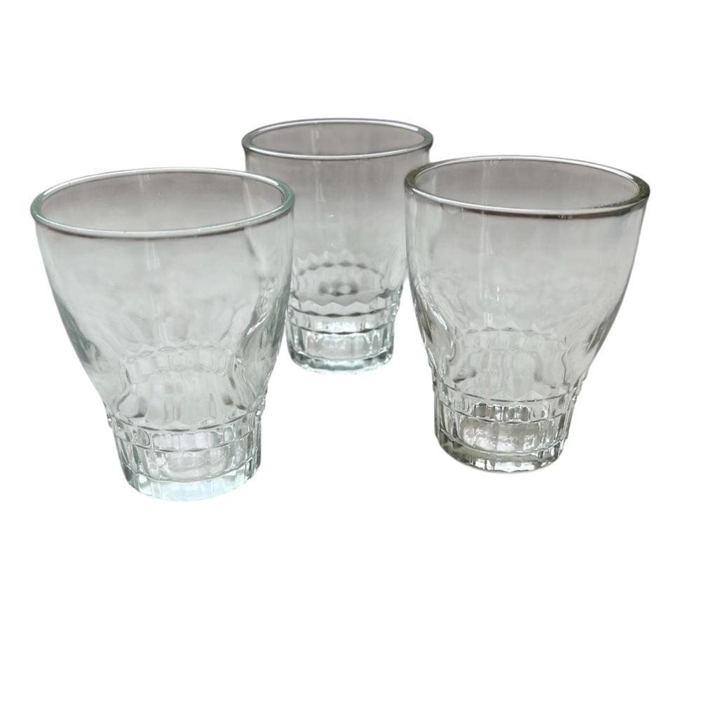 Vintage Stackable Juice Glasses